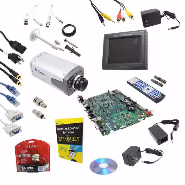 TMDSEVM6446 Texas Instruments  Cartes d'évaluation - Embarquées - MCU DSP